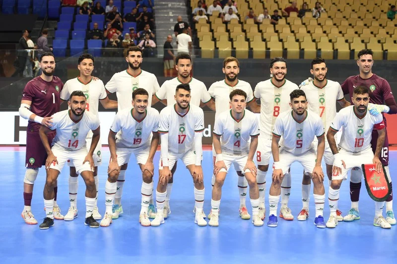 المنتخب المغربي لكرة القدم داخل القاعة يتأهل إلى نصف النهائي عقب فوزه على أفغانستان