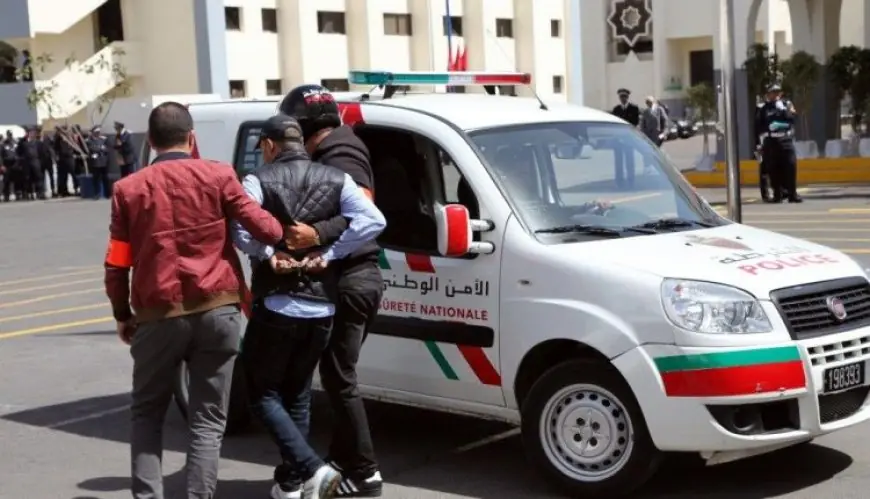 أمن الييضاء يوقف أربعة أشخاص لتخريبهم السيارات