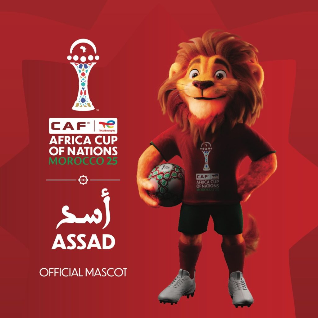 “أسد”.. كاف تكشف عن تميمة نابضة بالهوية المغربية لكأس إفريقيا 2025