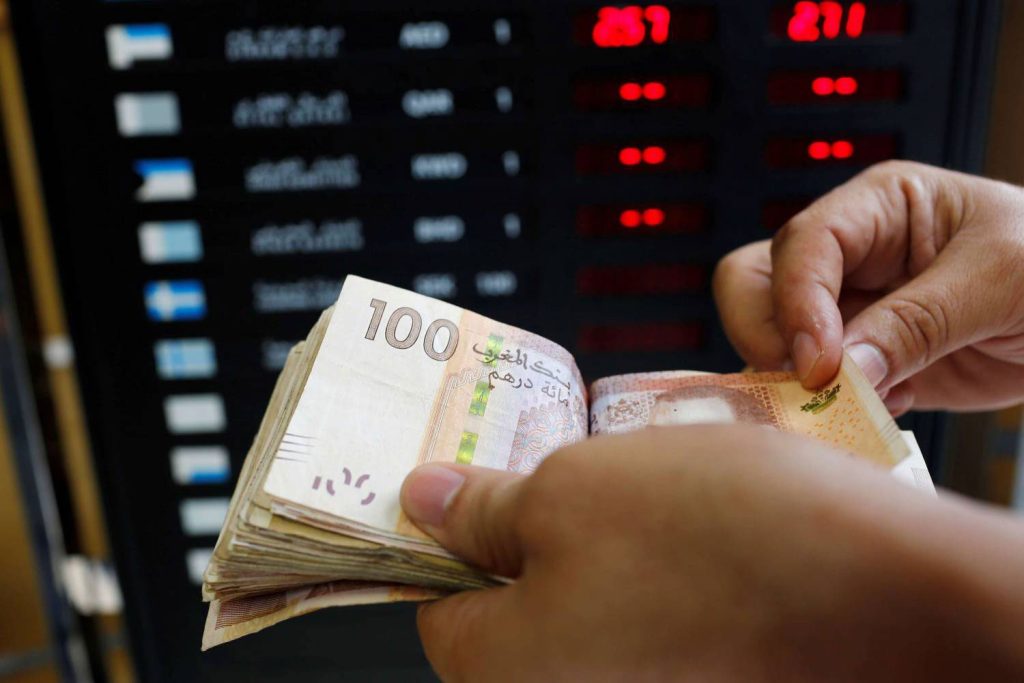 الدرهم في ارتفاع أمام اليورو والدولار
