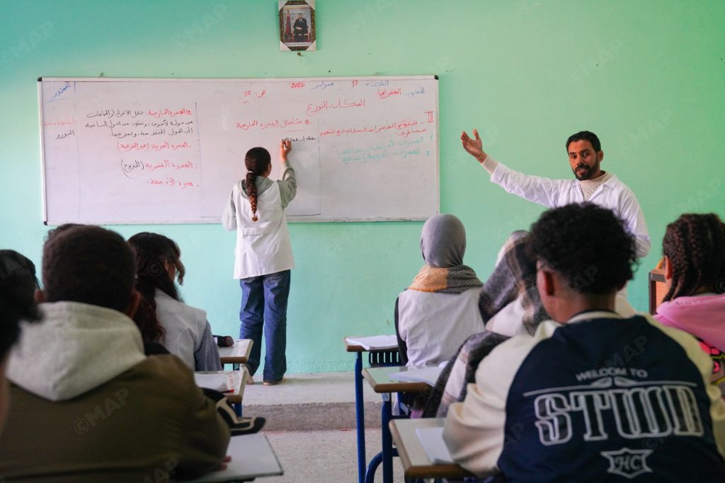 مشرع بلقصيري: التلاميذ يودعون “التعليم عن بعد” ويعودون للفصول