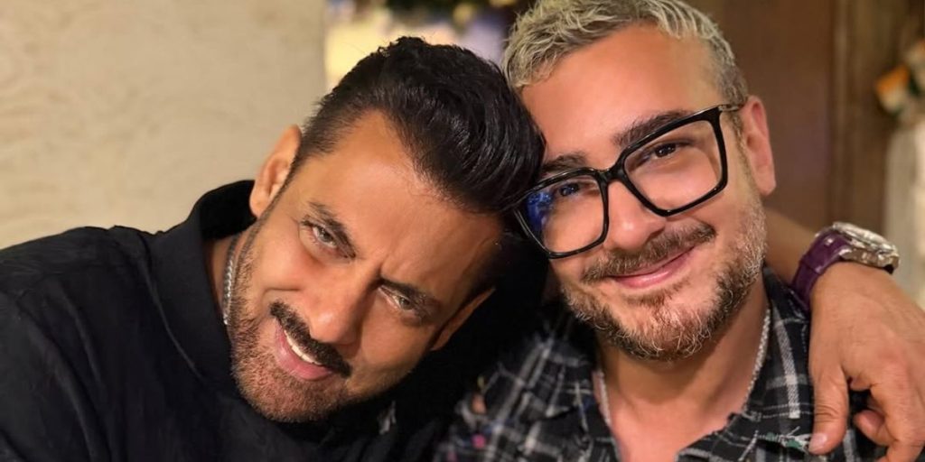 لقاء أخوي يجمع سعد لمجرد وسلمان خان في الهند