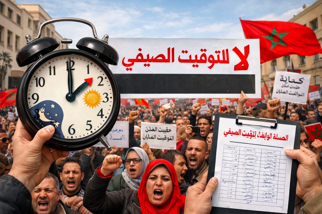 مطالب شعبية عارمة لإنهاء العمل بالساعة الإضافية في المغرب