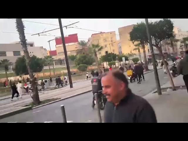 هجوم أفارقة جنوب الصحراء على مواطنين مغاربة بالدار البيضاء