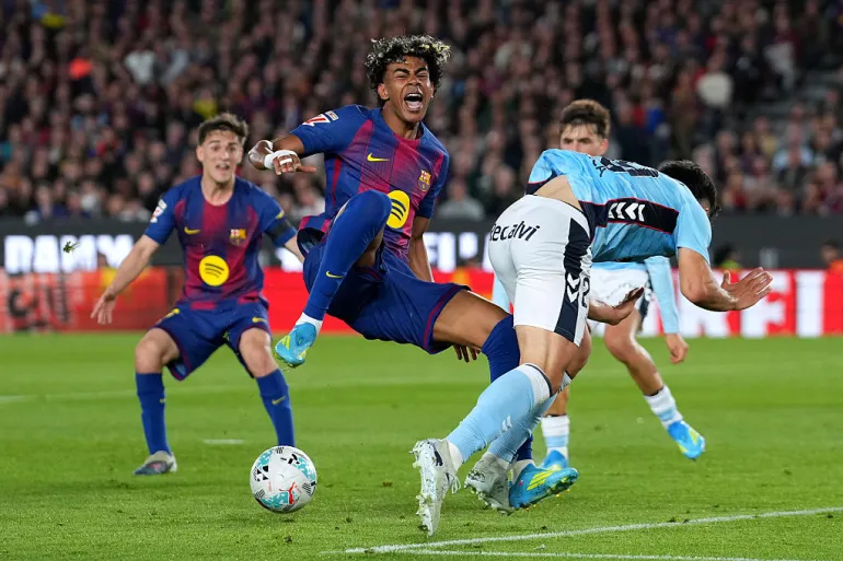 ضربة موجعة لبرشلونة: يامال يغادر الملعب مصاباً وتهديد لموسمه وكأس العالم