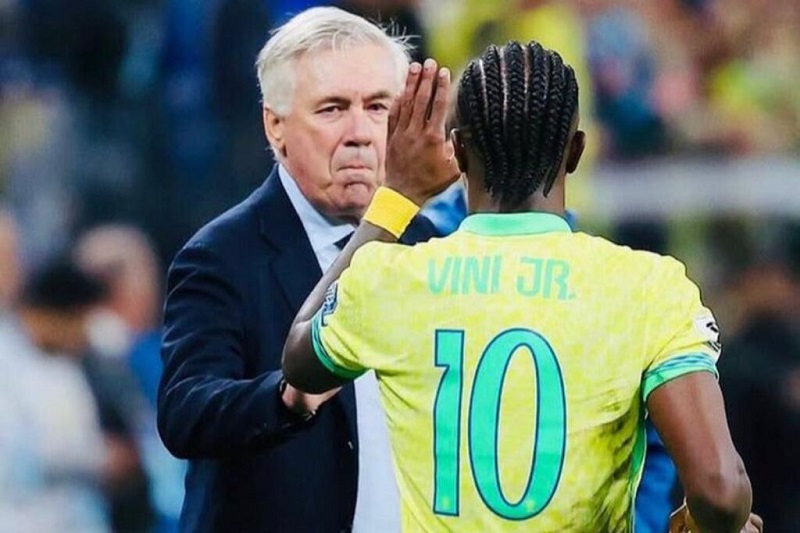أنشيلوتي يعلن استمراره مع منتخب البرازيل حتى كأس العالم 2030