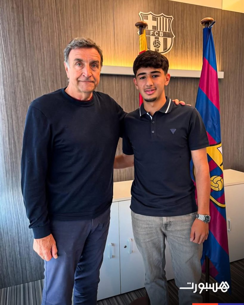 عقد جديد من برشلونة للموهبة المغربية أحمد أبركان.