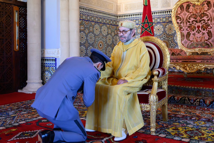 جلالة الملك يعين سمو ولي العهد الأمير مولاي الحسن منسقاً لمصالح القيادة العامة للقوات المسلحة الملكية