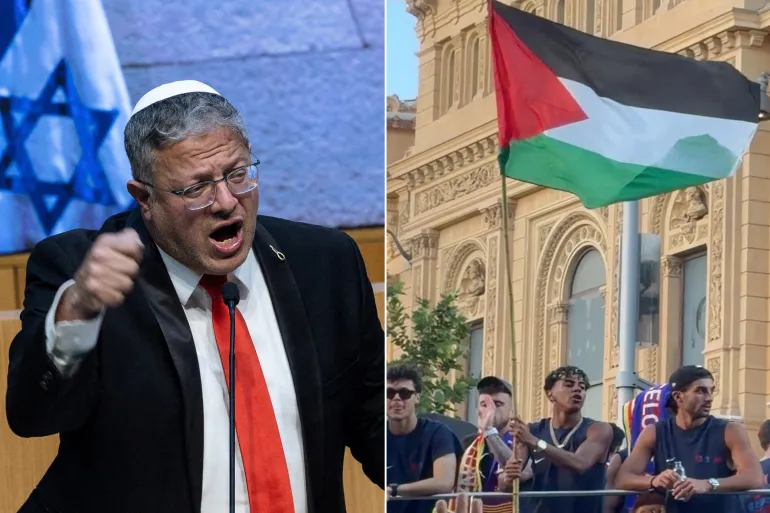 وزير إسرائيلي يهاجم موهبة برشلونة لامين جمال بسبب التضامن مع فلسطين