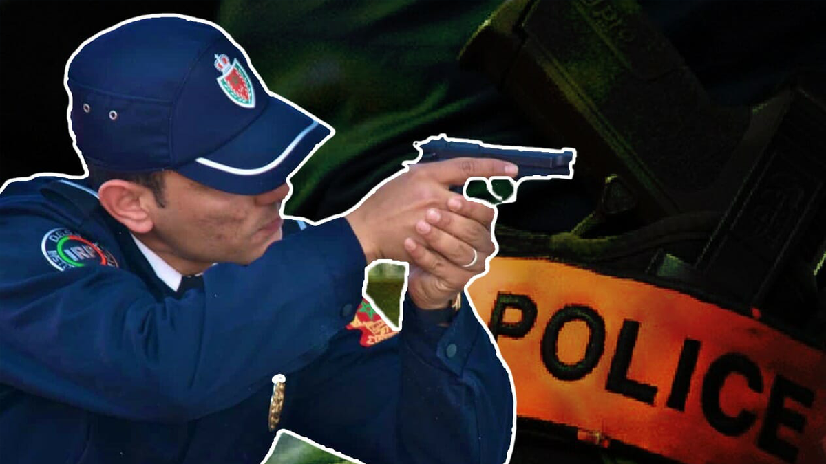 رصاصات تحذيرية لتحييد خطر جانح هدد سلامة المواطنين بالبيضاء