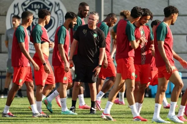 حصتان تدريبيتان للمنتخب الوطني قبل اختبار هايتي