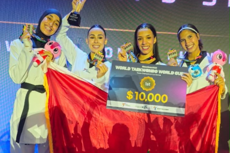 إنجاز تاريخي.. المنتخب المغربي النسوي يتوج بكأس العالم للتايكواندو
