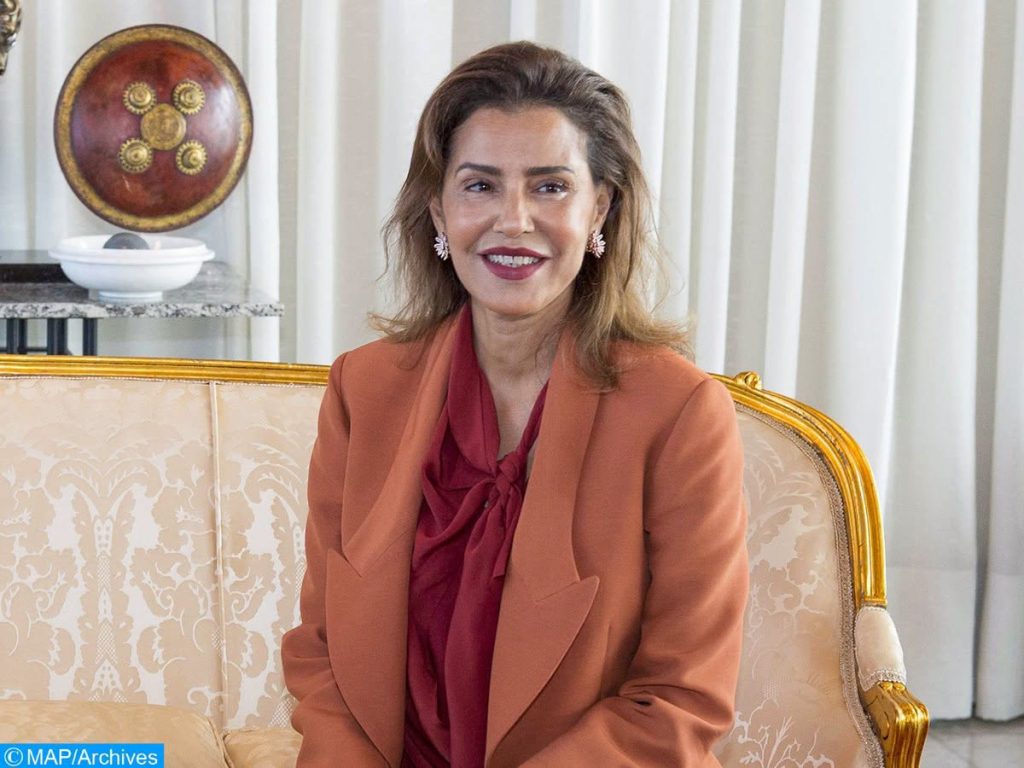 الأميرة للا مريم تستقبل بالرباط أطفال القدس المشاركين في مخيم «منارة السلام»