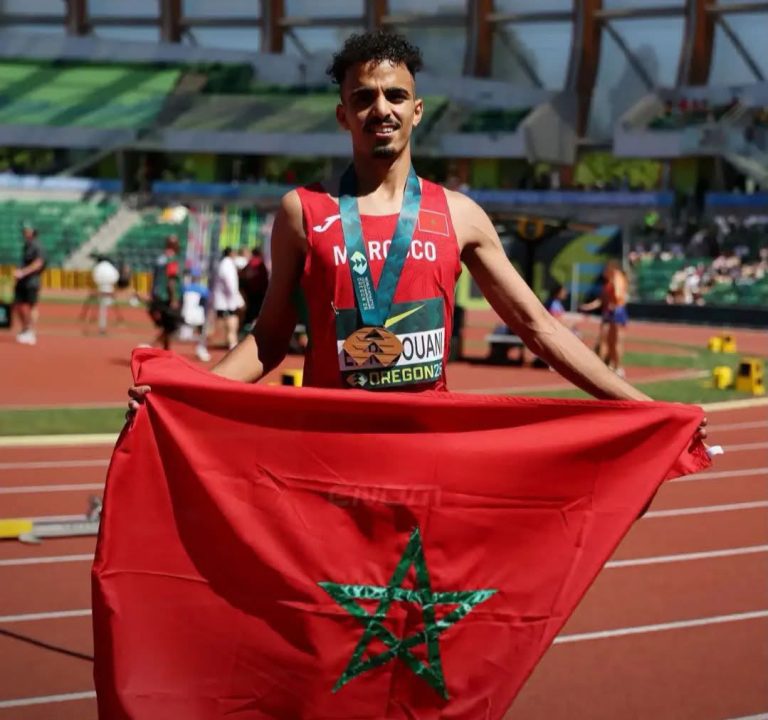 بعد غياب 21 عاماً.. المغرب يعود لمنصة 1500 متر في مونديال الشباب