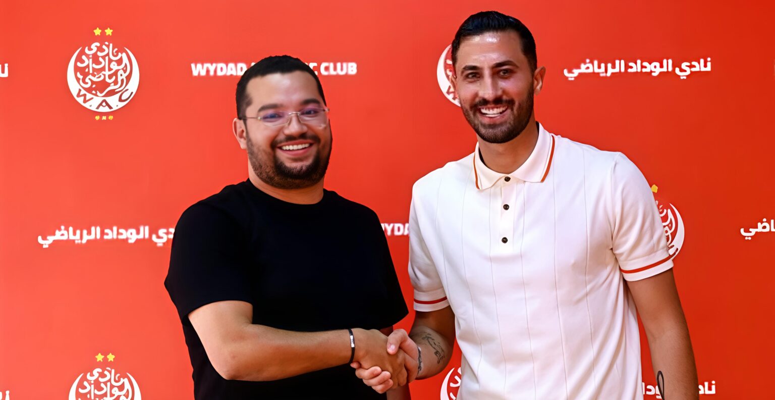بعد غياب.. أيمن الحسوني يعود إلى بيت الوداد