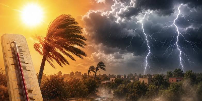 طقس السبت بالمغرب.. أجواء حارة وزخات رعدية مصحوبة بالبرد في مناطق عدة