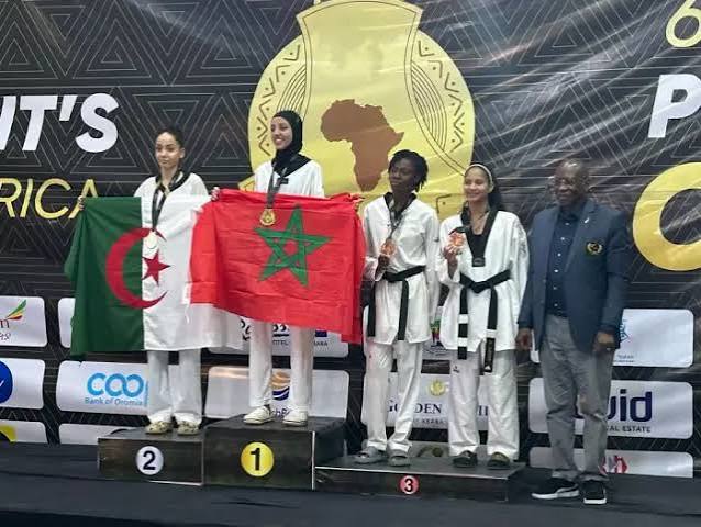 فرح التوزاني تعلي راية المغرب وتُتوج بذهبية العالم للتايكواندو بالصين