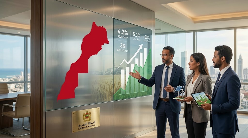 المغرب يتوقع نموا اقتصاديا بنسبة 4.2% بين 2028 و2029