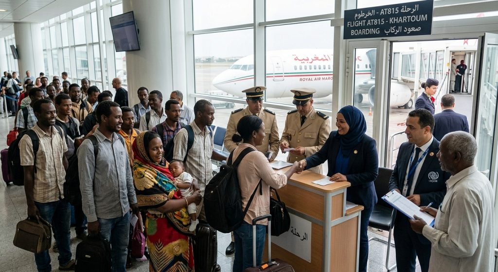الدار البيضاء.. تنظيم عودة طوعية لـ137 مهاجرا سودانيا إلى بلدهم