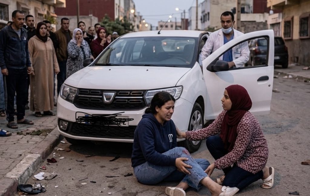 سائق تطبيق للنقل يحاول دهس شابتين في تمارة