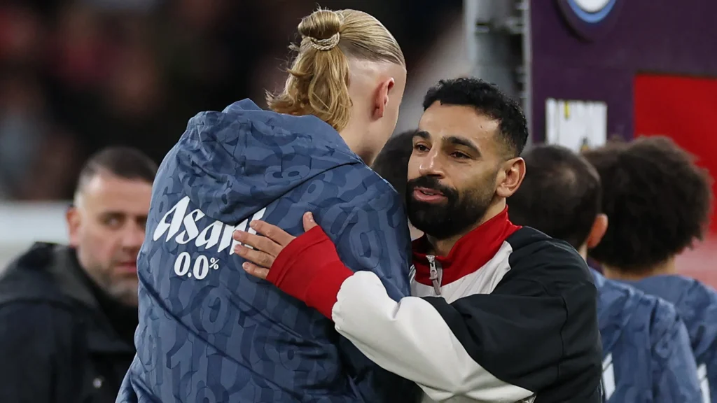 يقترب من كبار هدافي أوروبا.. محمد صلاح يعادل رقم هالاند