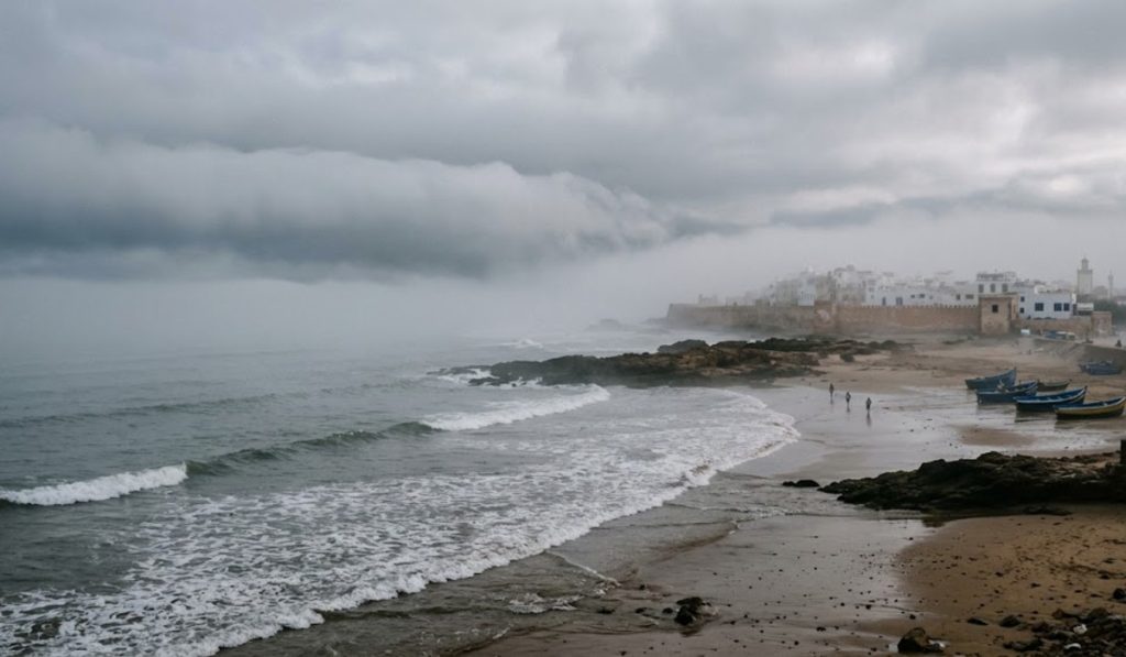 توقعات الطقس بالمغرب يوم الثلاثاء: سحب كثيفة وضباب ورياح قوية بطنجة