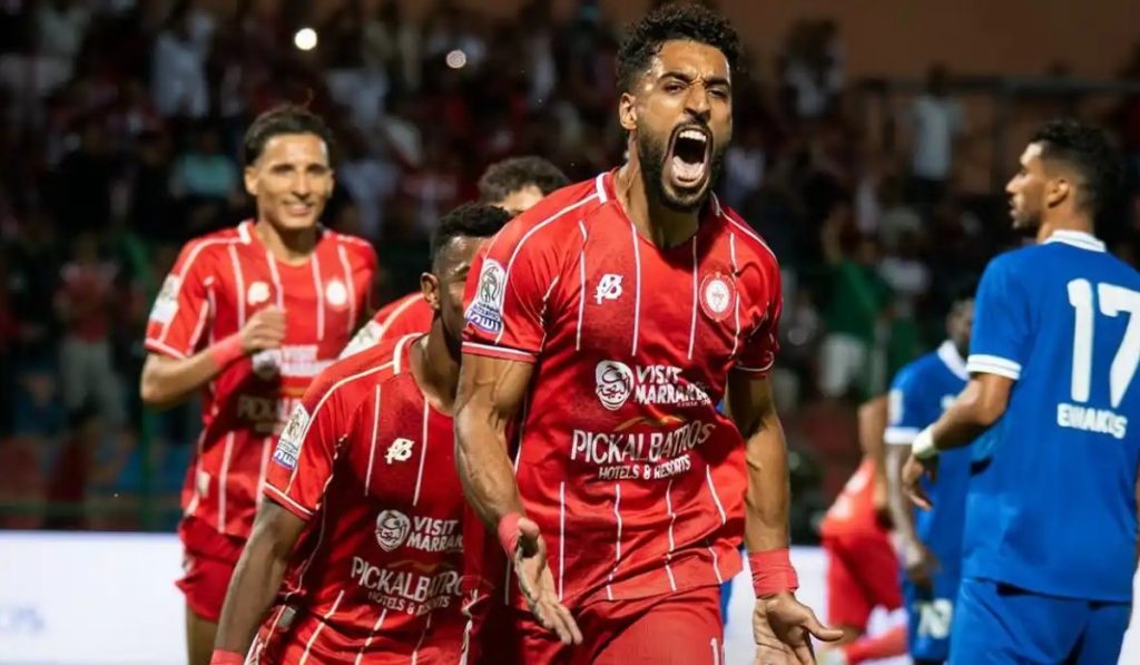 الكوكب المراكشي يتعادل مع الدفاع الجديدي ويتقاسم الصدارة بعشر نقاط