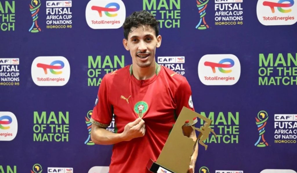 يوسف جواد أفضل لاعب في كأس إفريقيا للفوتسال وبن سلام أفضل حارس
